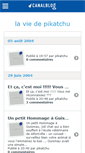 Mobile Screenshot of pikatchu.canalblog.com