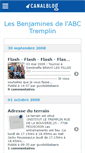 Mobile Screenshot of benjatrem.canalblog.com