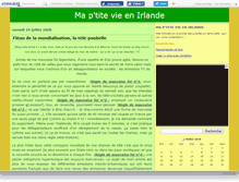 Tablet Screenshot of caroenirlande.canalblog.com