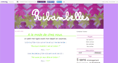 Desktop Screenshot of lesribambelles.canalblog.com