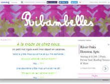Tablet Screenshot of lesribambelles.canalblog.com