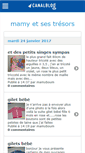 Mobile Screenshot of mamycreation.canalblog.com