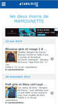 Mobile Screenshot of mamounettecolett.canalblog.com