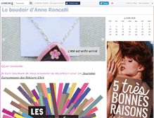 Tablet Screenshot of leboudoirdanne.canalblog.com