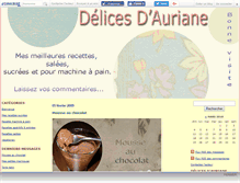 Tablet Screenshot of delicesdauriane.canalblog.com