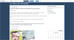 Desktop Screenshot of lerireduserpent.canalblog.com