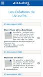 Mobile Screenshot of elizouille.canalblog.com