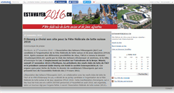 Desktop Screenshot of estavayer2016.canalblog.com