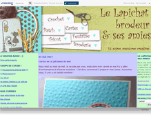 Tablet Screenshot of lapichatbrodeur.canalblog.com