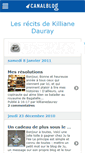 Mobile Screenshot of killianedauray.canalblog.com