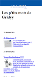 Mobile Screenshot of gridyy.canalblog.com