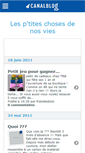Mobile Screenshot of fraizdesbois.canalblog.com