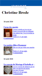 Mobile Screenshot of christinebrode.canalblog.com