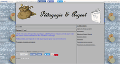 Desktop Screenshot of educargent.canalblog.com