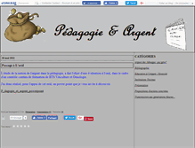 Tablet Screenshot of educargent.canalblog.com