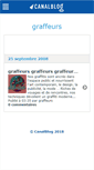Mobile Screenshot of graffeurs.canalblog.com