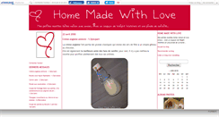 Desktop Screenshot of homemadewithlove.canalblog.com