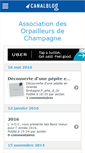 Mobile Screenshot of chercheurdor.canalblog.com