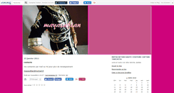 Desktop Screenshot of mayacaftan.canalblog.com