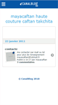 Mobile Screenshot of mayacaftan.canalblog.com