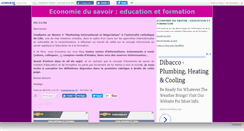 Desktop Screenshot of economiedusavoir.canalblog.com