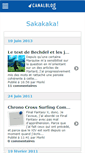 Mobile Screenshot of morkislair.canalblog.com