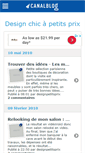 Mobile Screenshot of designpetitsprix.canalblog.com