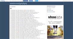 Desktop Screenshot of aminnoniyrfgh.canalblog.com