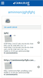 Mobile Screenshot of aminnoniyrfgh.canalblog.com