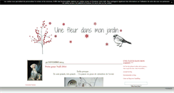 Desktop Screenshot of fleurdansjardin.canalblog.com