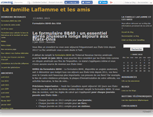 Tablet Screenshot of famillelaflamme.canalblog.com