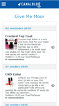 Mobile Screenshot of givememoor.canalblog.com