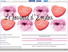 Tablet Screenshot of emylou.canalblog.com