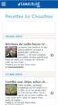 Mobile Screenshot of chouchourecette.canalblog.com