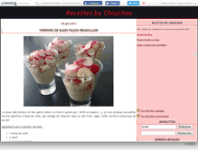 Tablet Screenshot of chouchourecette.canalblog.com