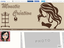 Tablet Screenshot of mousticcreation.canalblog.com