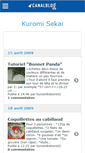Mobile Screenshot of kuromikokoro62.canalblog.com